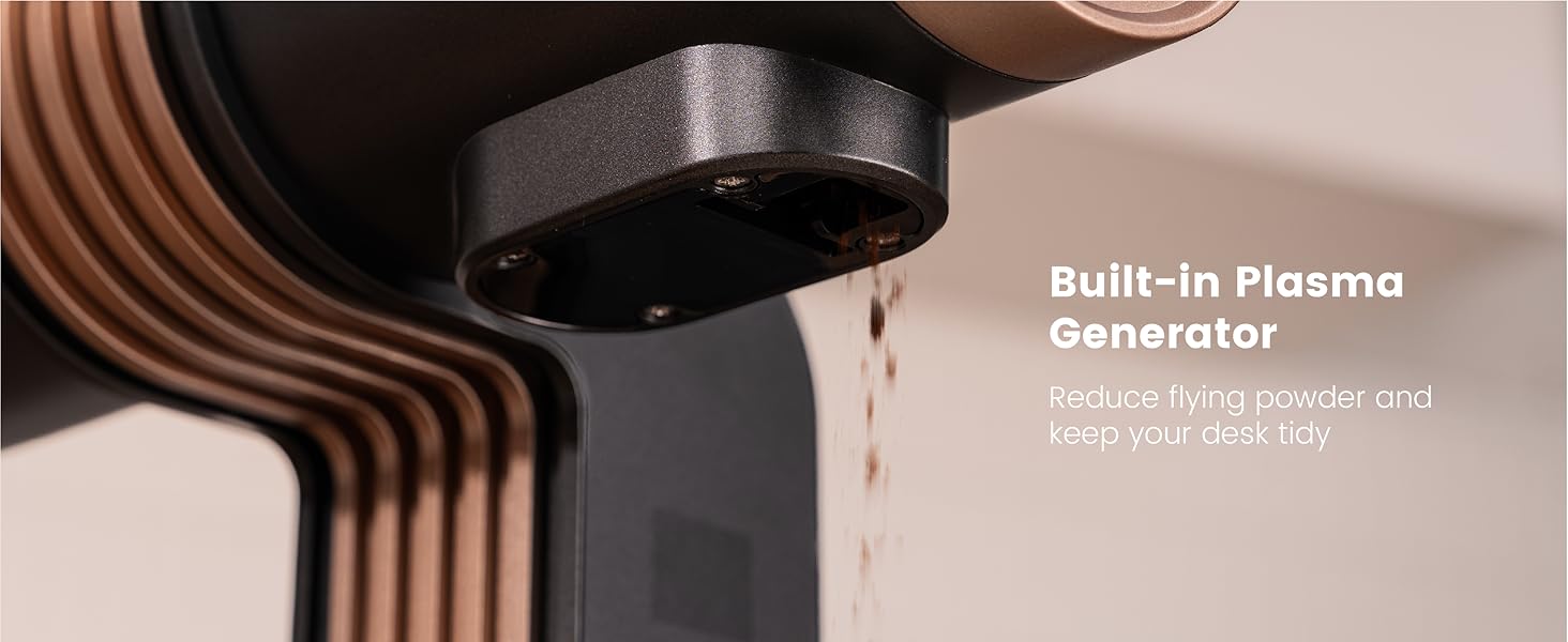 Gevi VelPro 400 Single Dose Coffee Grinder - Black Gloden