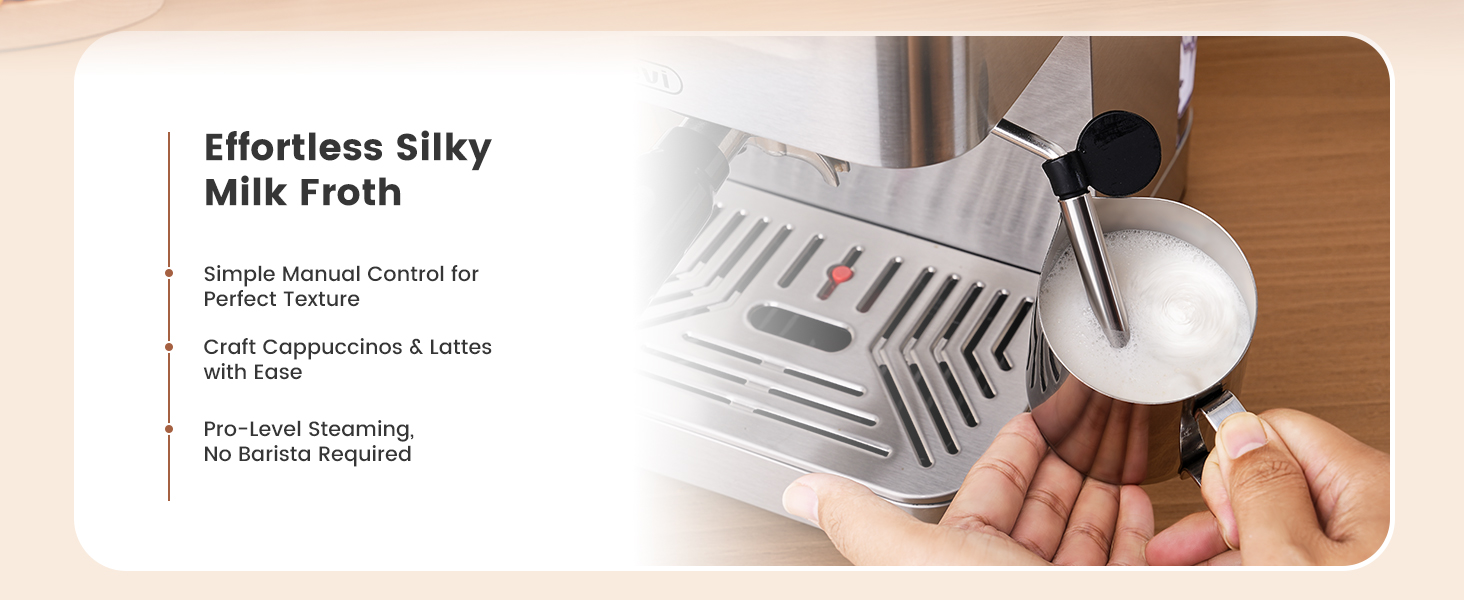 Gevi Espresso Machine with 58mm Professional Portafilter