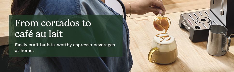 Cuisinart Espresso Bar Slim Coffee Espresso Machine