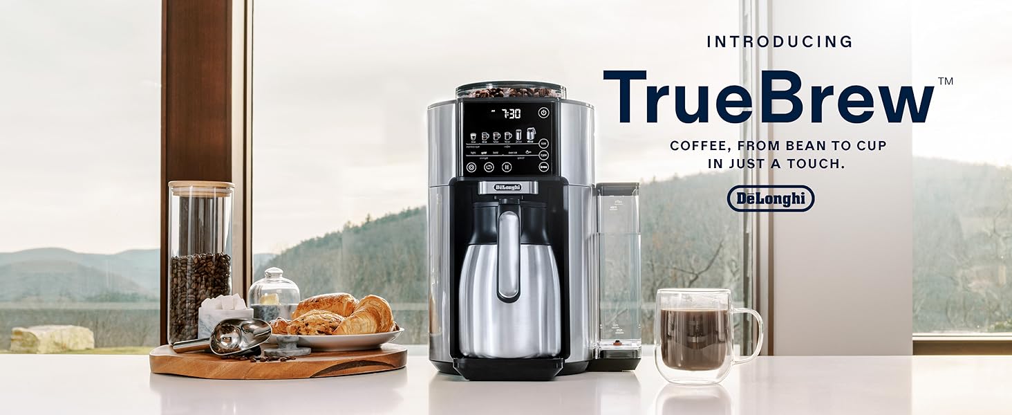 De'Longhi TrueBrew Drip Coffee Maker with 40 oz Carafe