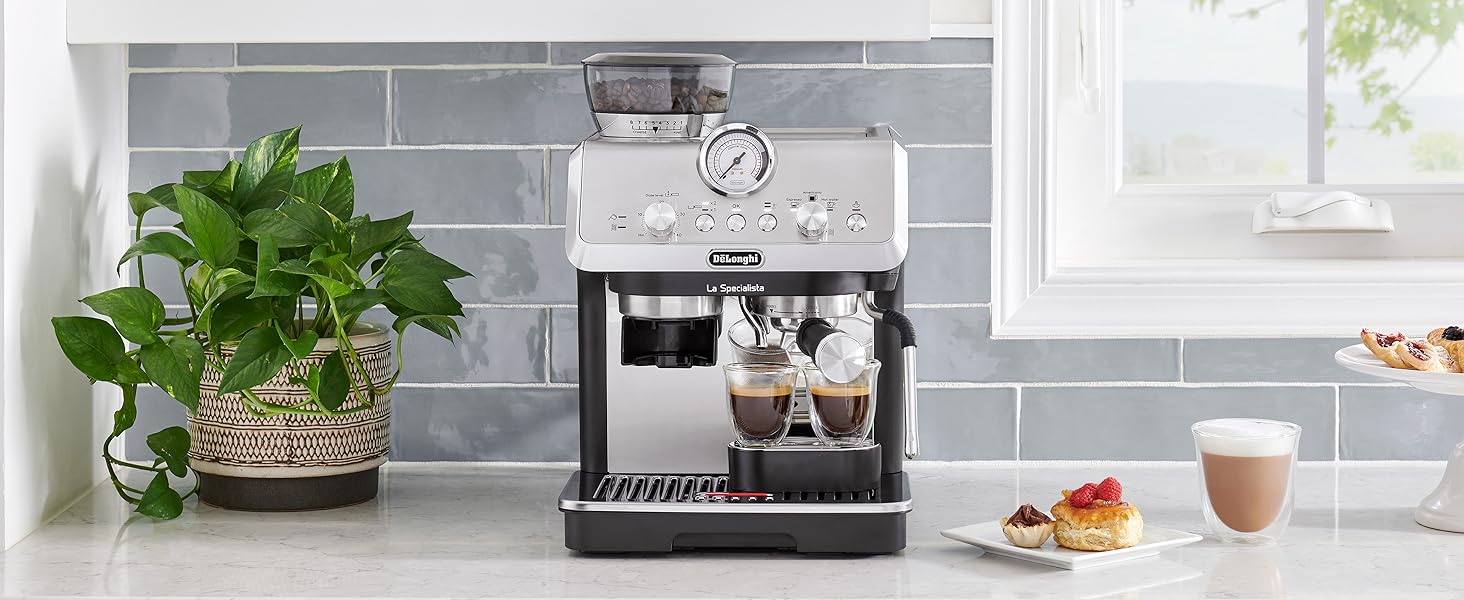 De'Longhi La Specialista Espresso Machine with Grinder