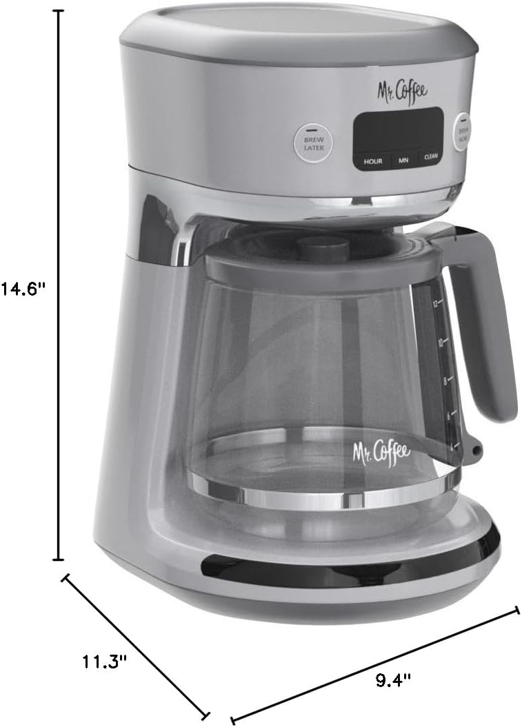 Mr. Coffee Easy Measure 12-Cup Programmable Coffee Maker