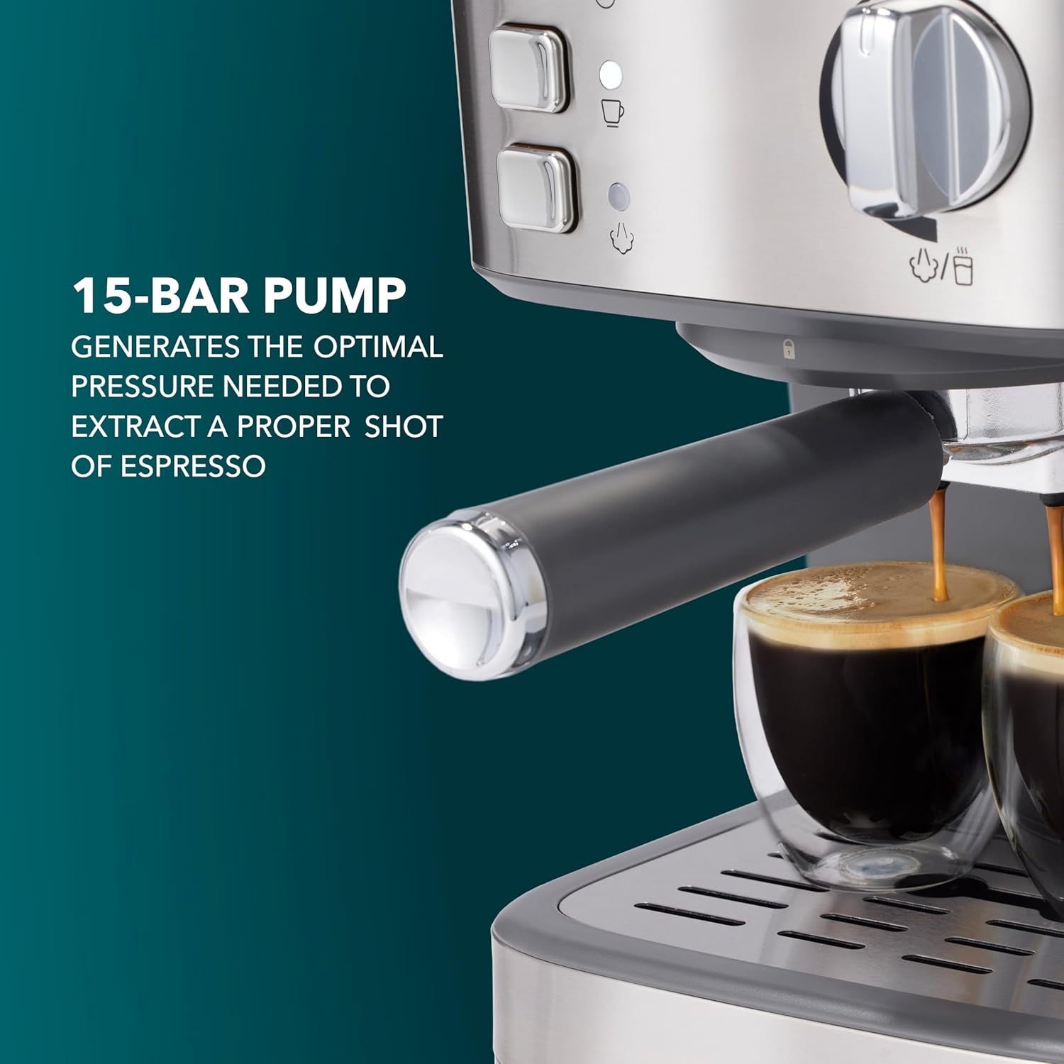 Mr. Coffee Compact Espresso Maker