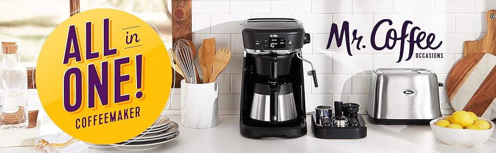 Mr. Coffee All-in-One Occasions Specialty Pods Coffee Maker