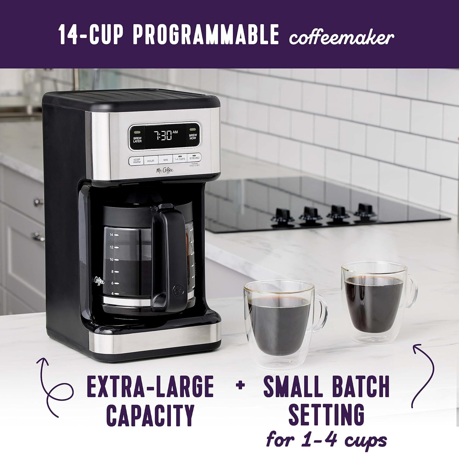 Mr. Coffee 14-Cup Programmable Coffee Maker