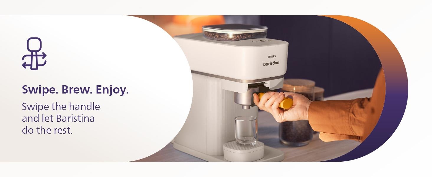 PHILIPS Baristina Automatic Portafilter Espresso Machine