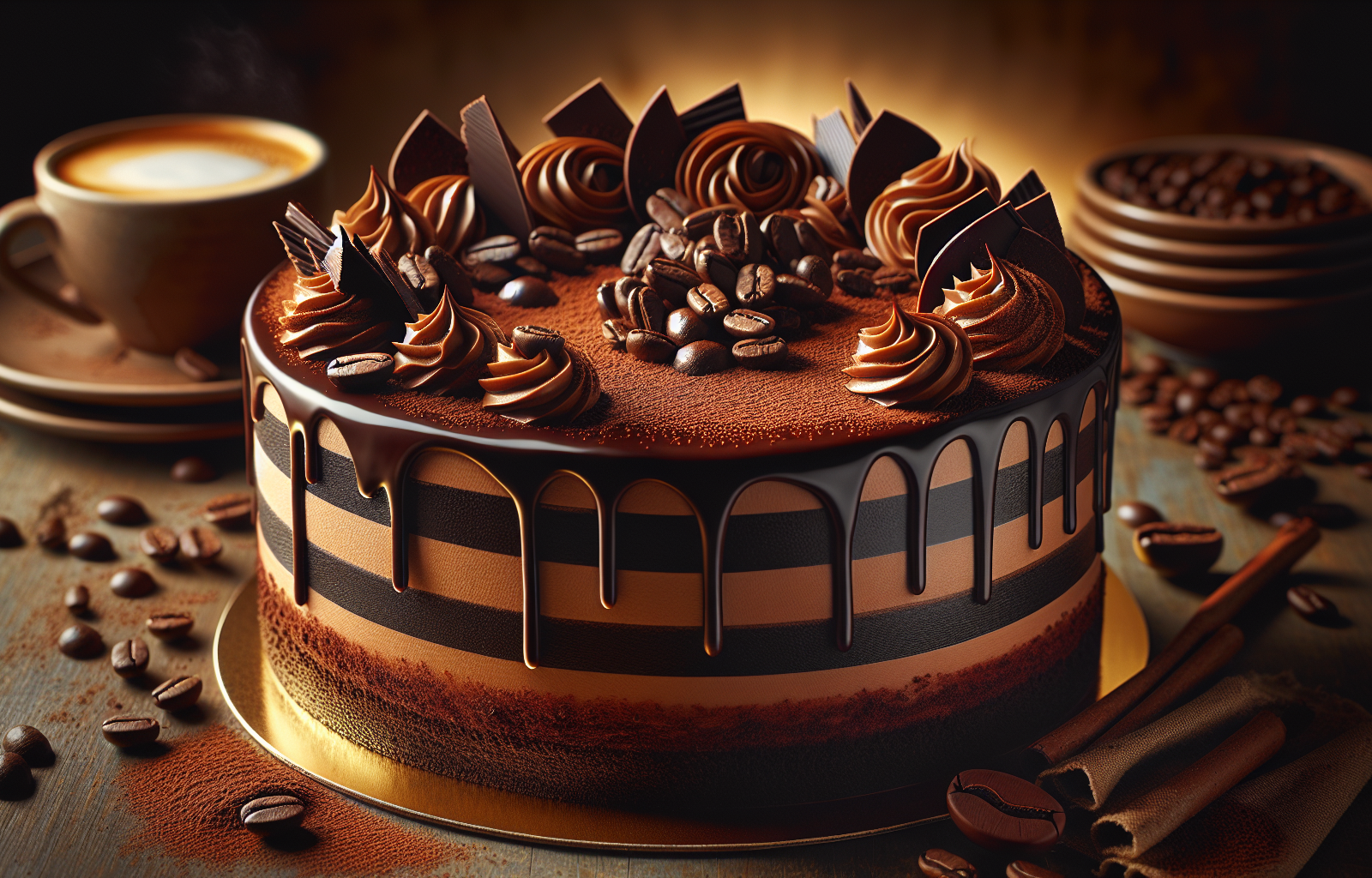 Chocolate Mocha Cake Recipe