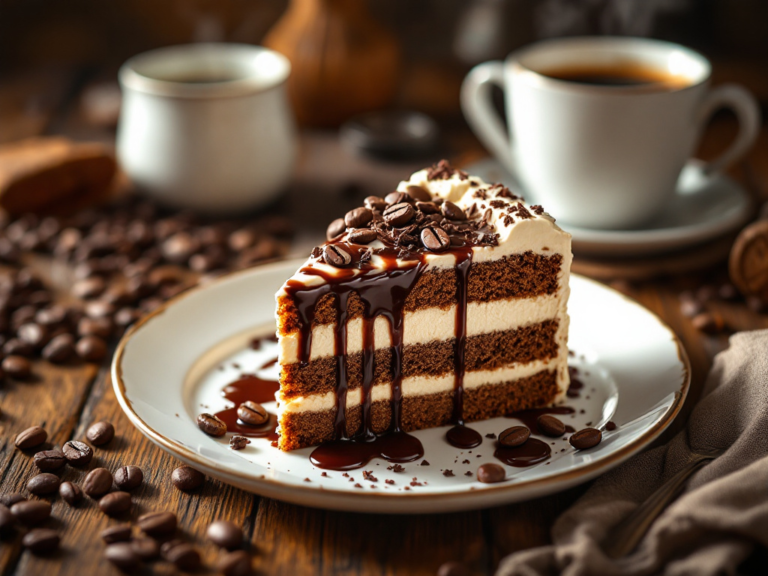 Coffee Ice Cream Cake Recipe