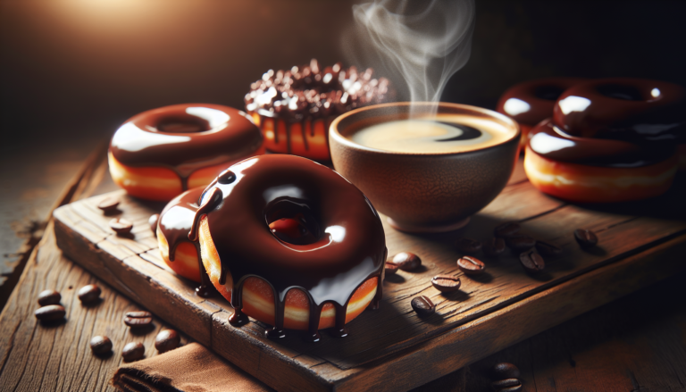 Coffee Lovers Chocolate Cake Donuts Recipe