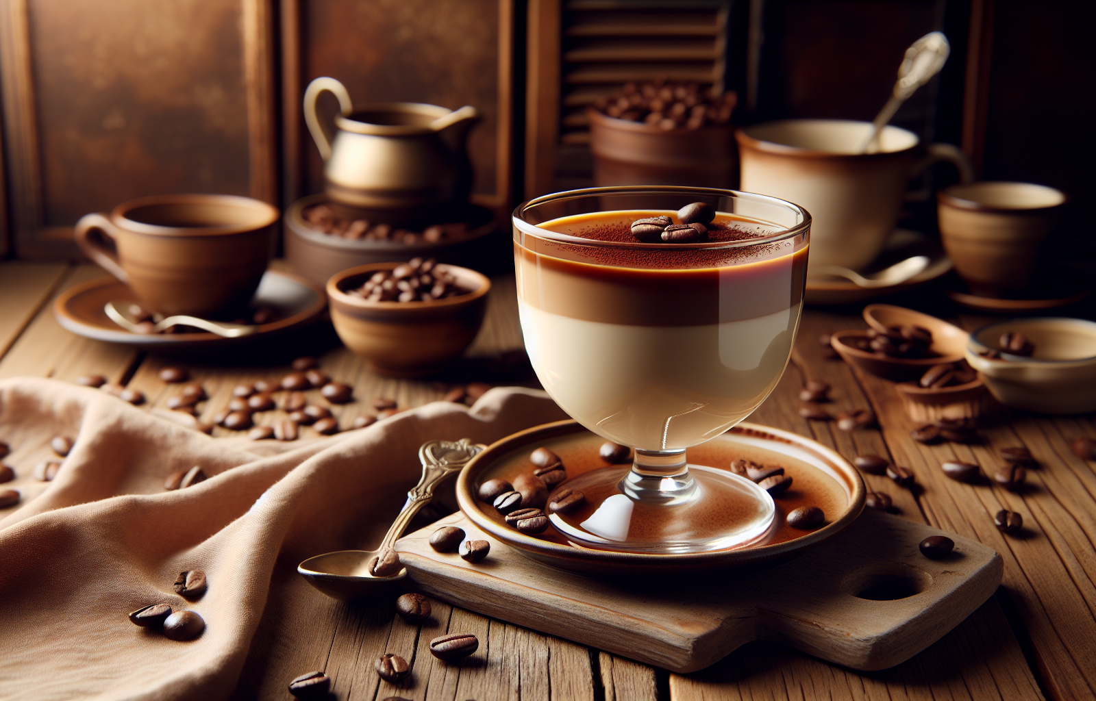 Coffee Panna Cotta Recipe