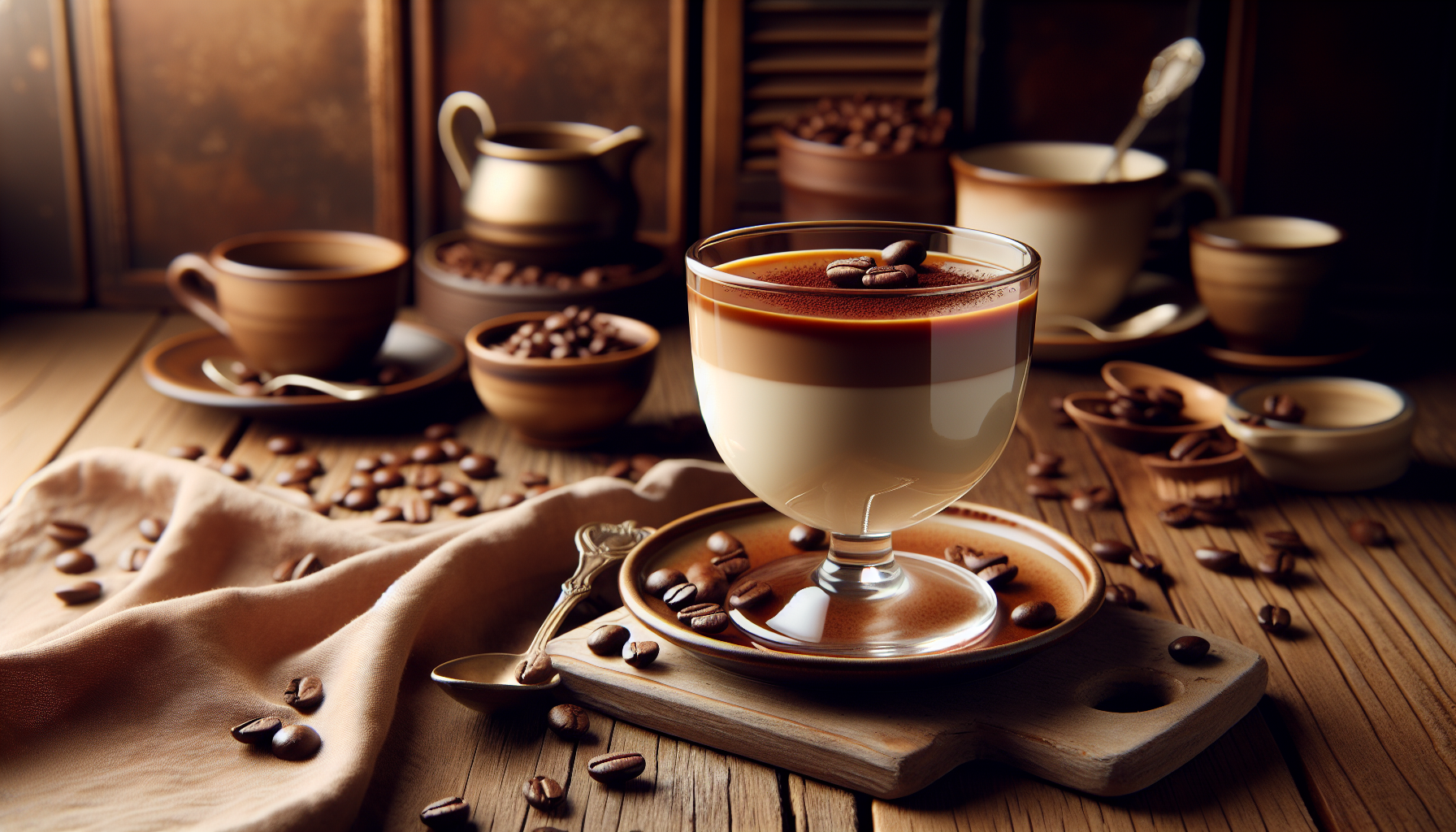 Coffee Panna Cotta Recipe