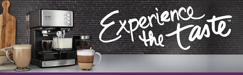 Mr. Coffee Café Barista Espresso and Cappuccino Machine