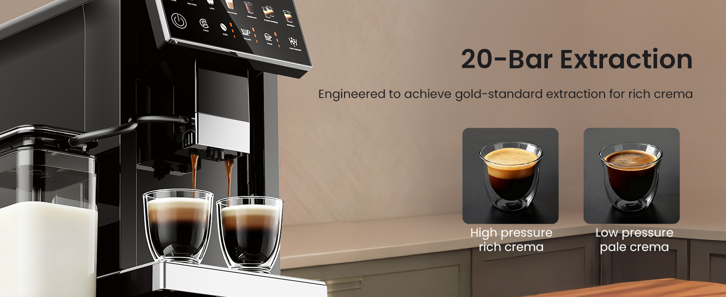 ICEVIVAL Fully Automatic Espresso Machine