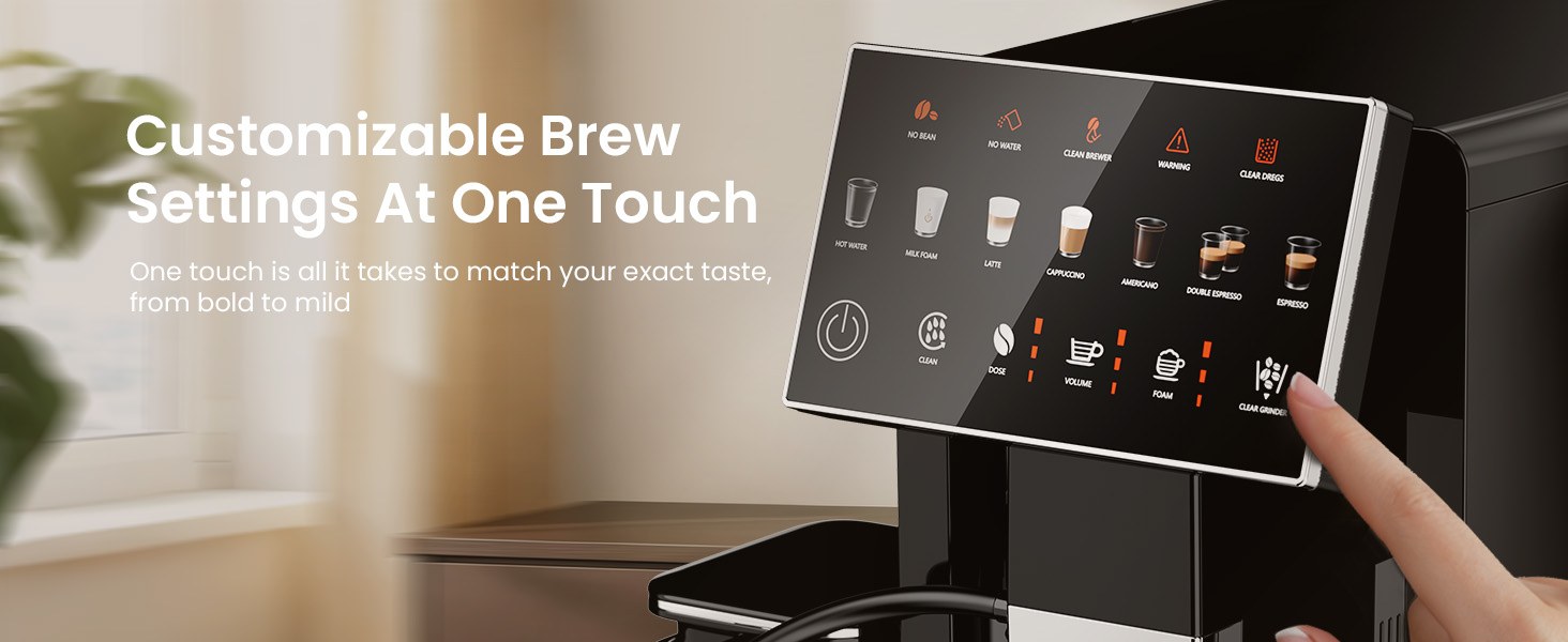 ICEVIVAL Fully Automatic Espresso Machine