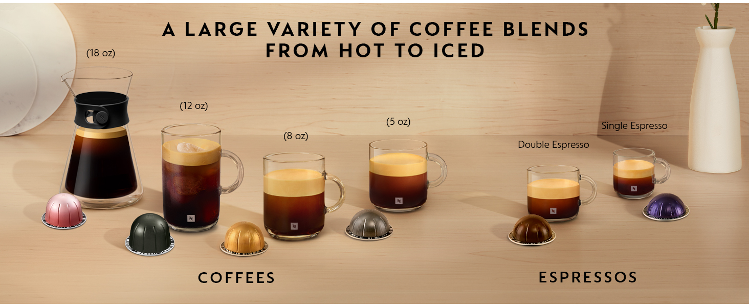 Nespresso Vertuo Next Deluxe Coffee and Espresso Machine